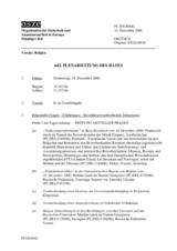 Journal of the 642th Plenary Meeting of the Permanent Council (de)