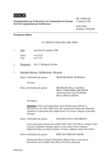 Journal of the 314th Plenary Meeting of the Forum for Security Co-operation (it)