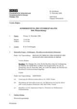 Journal of the 644th Special Plenary Meeting of the Permanent Council (de)