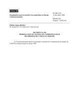 Permanent Council Decision No. 394 (fr)