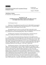 Permanent Council Decision No. 398
