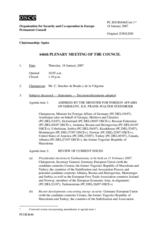 Journal of the 646th Plenary Meeting of the Permanent Council