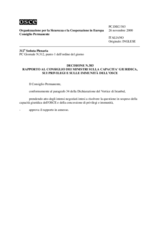 Permanent Council Decision No. 383 (it)