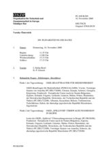 Journal of the 309th Special Plenary Meeting of the Permanent Council (de)