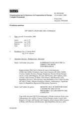 Journal of the 309th Special Plenary Meeting of the Permanent Council (it)