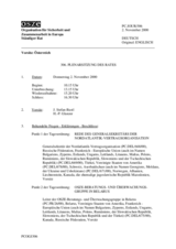 Journal of the 306th Plenary Meeting of the Permanent Council (de)