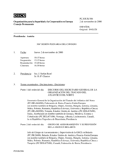 Journal of the 306th Plenary Meeting of the Permanent Council (es)