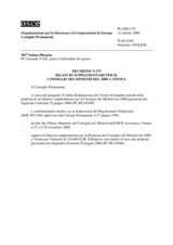 Permanent Council Decision No. 375 (it)