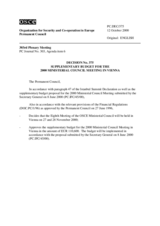 Permanent Council Decision No. 375