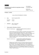 Journal of the 301st Plenary Meeting of the Permanent Council (fr)
