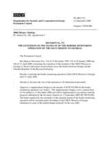 Permanent Council Decision No. 372