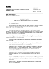 Permanent Council Decision No. 373