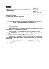 Permanent Council Decision No. 598 (fr)