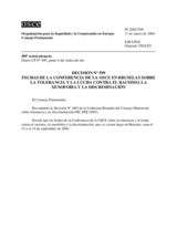 Permanent Council Decision No. 599 (es)