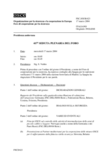 Journal of the 417th Plenary Meeting of the Forum for Security Co-operation (it)