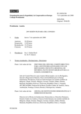 Journal of the 298th Plenary Meeting of the Permanent Council/Corrected reissue (es)