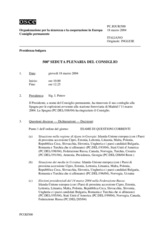 Journal of the 500th Plenary Meeting of the Permanent Council (it)