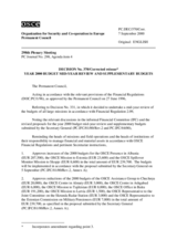 Permanent Council Decision No. 370