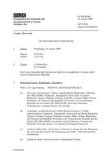 Journal of the 296th Plenary Meeting of the Permanent Council (de)