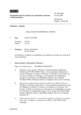 Journal of the 296th Plenary Meeting of the Permanent Council (fr)