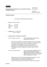 Journal of the 295th Plenary Meeting of the Permanent Council (it)