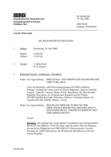 Journal of the 289th Plenary Meeting of the Permanent Council (de)