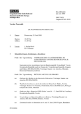 Journal of the 288th Plenary Meeting of the Permanent Council (de)