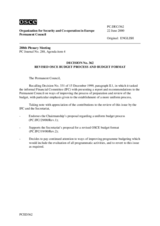 Permanent Council Decision No. 362