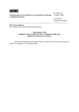 Permanent Council Decision No. 356 (it)