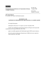 Permanent Council Decision No. 360 (it)