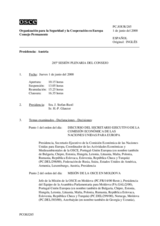 Journal of the 285th Plenary Meeting of the Permanent Council (es)