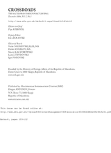 The OSCE and South Eastern Europe