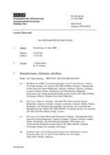 Journal of the 284th Plenary Meeting of the Permanent Council (de)