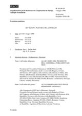 Journal of the 281st Plenary Meeting of the Permanent Council (it)