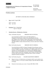 Journal of the 280th Plenary Meeting of the Permanent Council (it)