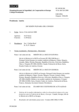 Journal of the 280th Plenary Meeting of the Permanent Council (es)