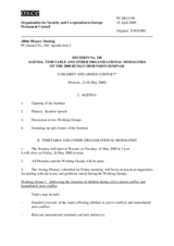 Permanent Council Decision No. 348