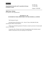 Permanent Council Decision No. 349