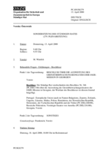 Journal of the 279th Special Plenary Meeting of the Permanent Council (de)