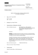 Journal of the 279th Special Plenary Meeting of the Permanent Council (ru)