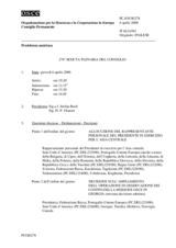 Journal of the 278th Plenary Meeting of the Permanent Council (it)