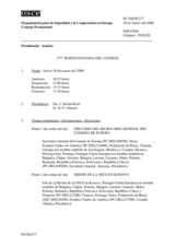 Journal of the 277th Plenary Meeting of the Permanent Council (es)