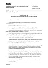 Permanent Council Decision No. 344