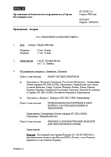 Journal of the 274th Plenary Meeting of the Permanent Council (ru)