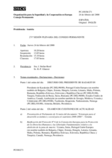 Journal of the 271st Plenary Meeting of the Permanent Council (es)