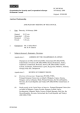 Journal of the 269th Plenary Meeting of the Permanent Council