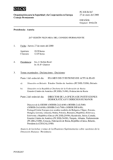 Journal of the 267th Plenary Meeting of the Permanent Council (es)