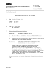 Journal of the 267th Plenary Meeting of the Permanent Council