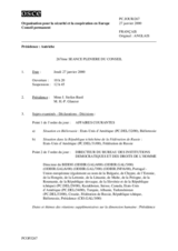 Journal of the 267th Plenary Meeting of the Permanent Council (fr)