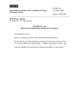 Permanent Council Decision No. 336